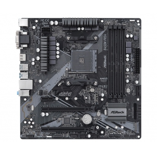 Mother Asrock B450M PRO4 R2.0 AM4 NNET