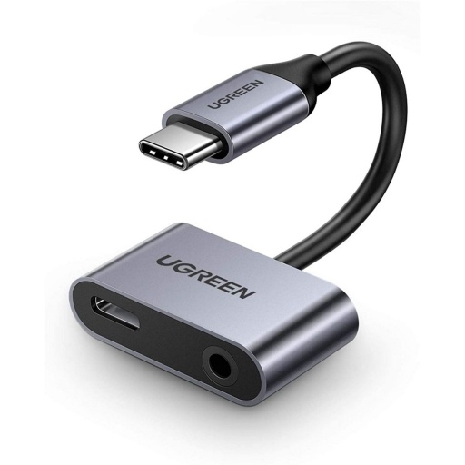 HUB UGREEN USB-C 30W AUDIO + CARGA NNET