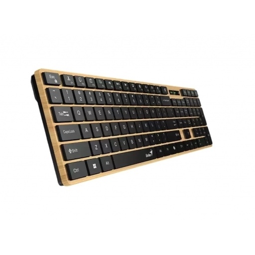 Teclado Genius SlimStar 7250BT madera Bluettoth NNET