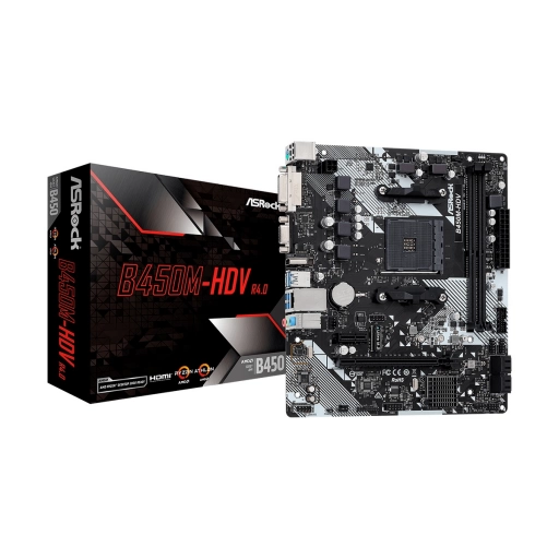 Motherboard AsRock B450M HDV R4.0 Socket AM4