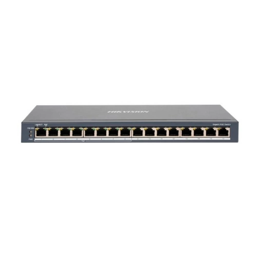 Switch PoE Hikvision 16 Puertos Gigabit 8 PoE