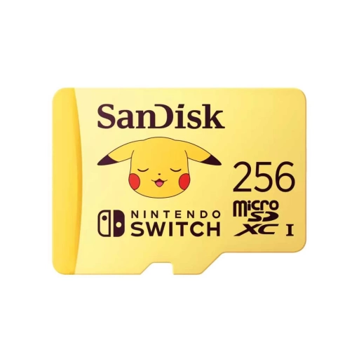 Tarjeta de Memoria SanDisk microSDXC 256GB Pokmon Nintendo Switch