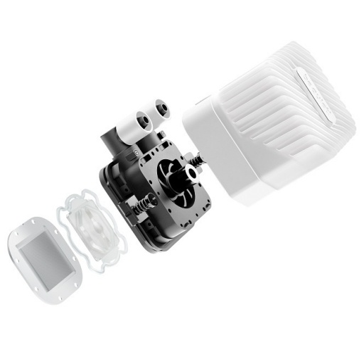 Water Cooler be quiet! Light Loop 360mm Blanco