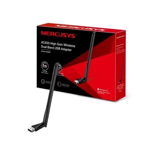 ADAPTADOR MERCUSYS MU6H AC650 WIFI5GA