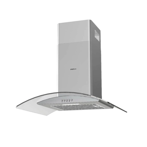 Campana Curva Xion XI-EC601 Gris 60cm 3 Velocidades Inox 