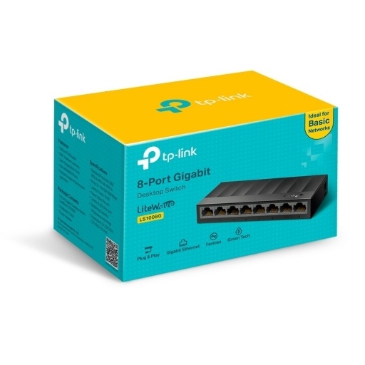 Switch TP-LINK LS1008G | 8 Puertos Gigabit
