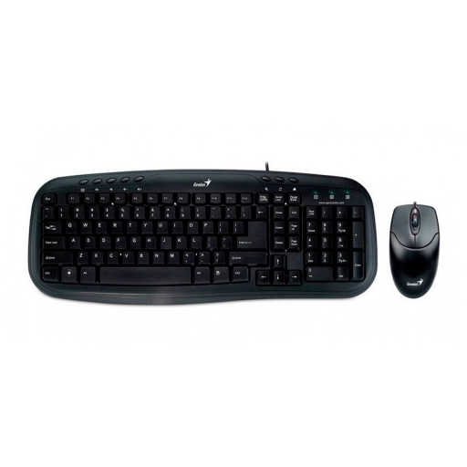 Combo Teclado y Mouse Genius KM-200 Multimedia USB Español