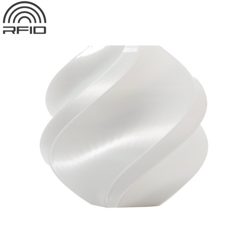 Filamento Bambu Lab PLA Silk+ blanco