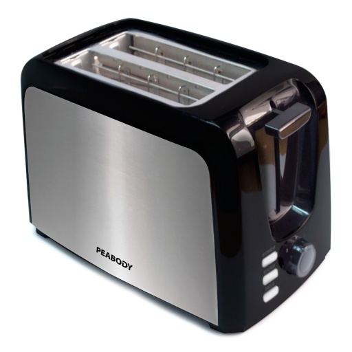 TOSTADORA PEABODY 750W 2 PANES