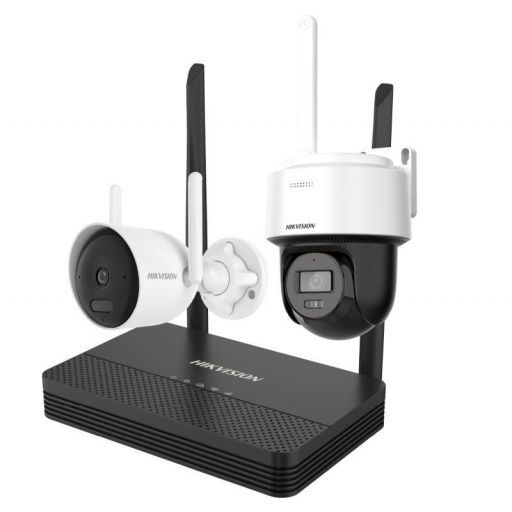 Kit Hikvision NVS Wifi + 2 camaras 4MP exterior