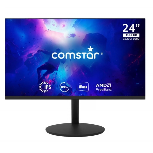 Monitor Gamer Comstar 24 FHD 100Hz HDMI VGA