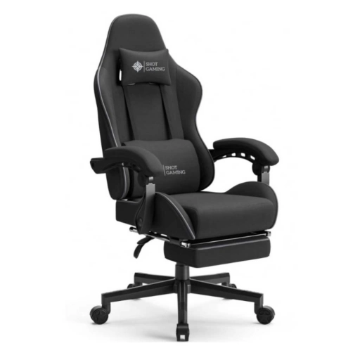 Silla Gamer Shot Nova Reclinable Apoyapies Ergonomica