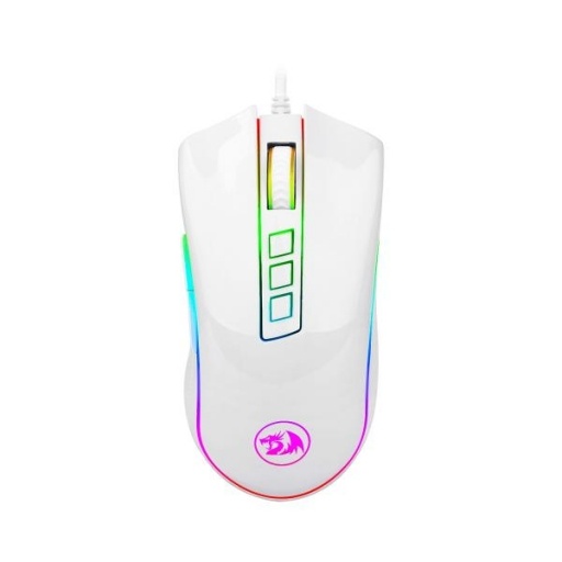 MOUSE REDRAGON M711 COBRA BLANCO RGB