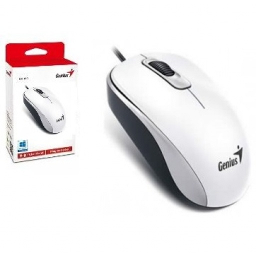 Mouse Genius DX-110 USB �ptico Blanco 1200 DPI