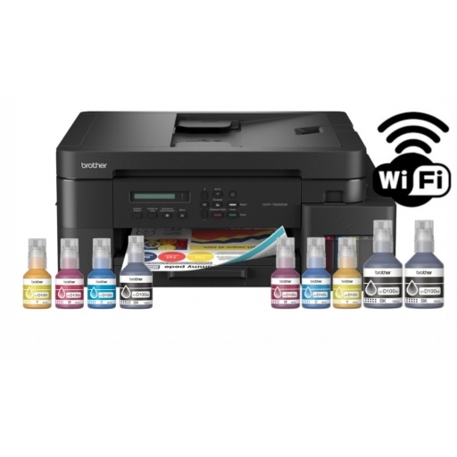 Impresora Brother Multifunci�n Wi-Fi + Botellas de recarga extra