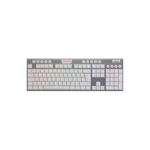 TECLADO REDRAGON HORUS K618W WHITE