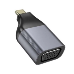 Adaptador Hoco UA34 USB-C A VGA 2K para Monitores y Proyectores
