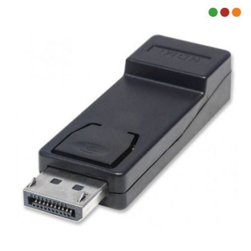 Adaptador DisplayPort a HDMI Manhattan para Monitores HDMI