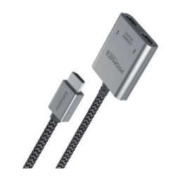 Adaptador Promate Mediasplit-H2 Duplica HDMI