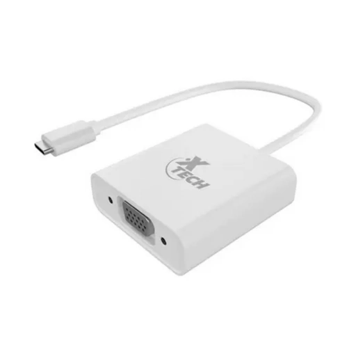 Adaptador Usb-c A VGA X-techxtc-551 20 cm Blanco