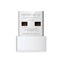 Adaptador WiFi Mercusys MW150US Mini USB 150 Mbps