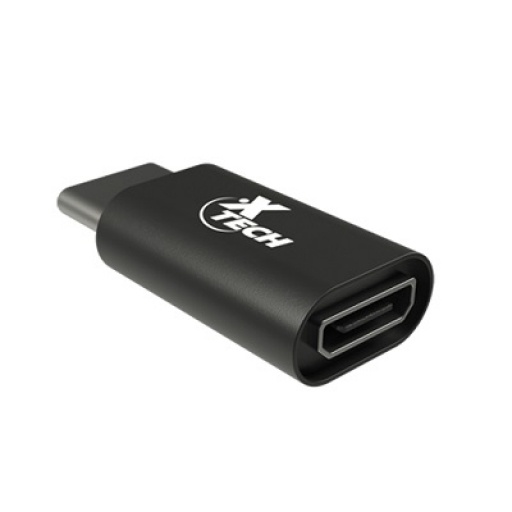 Adaptador Xtech USB-C a Micro USB Compacto Port�til