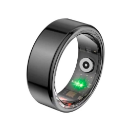 Anillo Inteligente Ledstar Talle 8 Negro iOS y Android