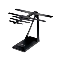 Antena Ledstar Interior Hdtv 10dB con Cable Coaxial 1,5 m