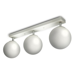 Luminaria Aplique Esferas Blancas para Techo o Pared