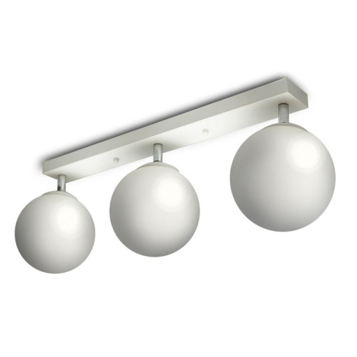 Luminaria Aplique Esferas Blancas para Techo o Pared