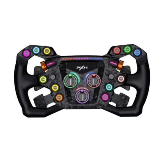 Aro de Volante PXN GT One W GTL 300 mm con RGB y Levas