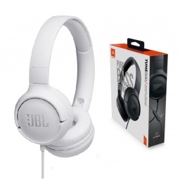 Auriculares JBL Tune 500 Cableados On-Ear Blanco