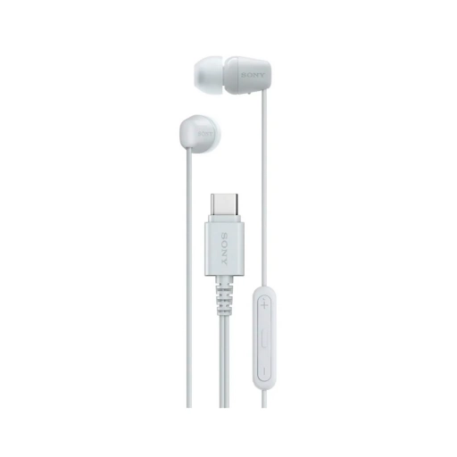 Auriculares Sonyier-ex15c USB-C Blanco In-Ear