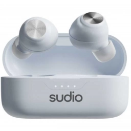 Auriculares Sudio T3 TWS Bluetooth con Estuche de Carga