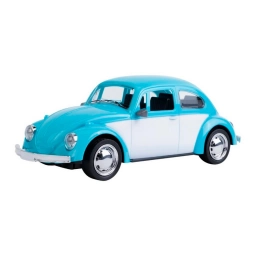 Auto de Juguete Fusca Ledstar a Control Remoto con Luces LED
