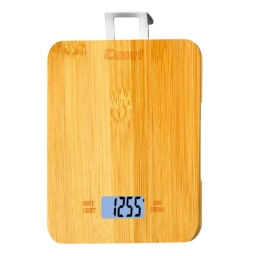 Balanza de Cocina Cuori Bamboo Digital Compacta