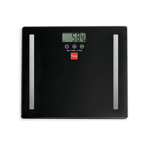 Balanza Cuori Digital 150 kg Vidrio Templado Negra