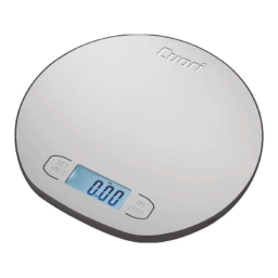 Balanza de Cocina Cuori Digital 15 kg Recargable con Timer