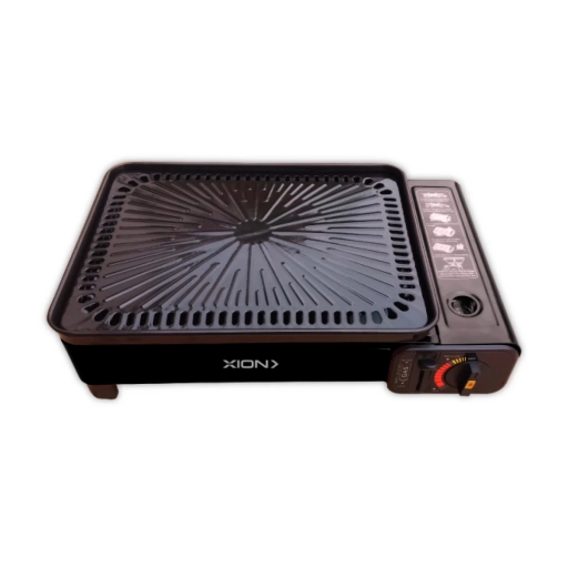 Barbacoa Xionxi-bbqg18 Port�til a Gas 1.5 KW Negra