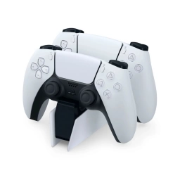 Base de Carga Sony DualSense para Controles PS5 Blanco
