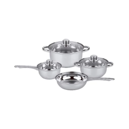 Bater�a de Cocina Cuori Brescia 7 piezas Acero Inoxidable