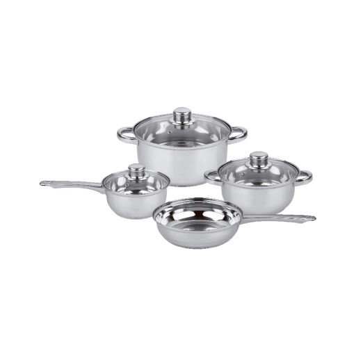 Bater�a de Cocina Cuori Brescia 7 piezas Acero Inoxidable