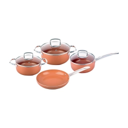 Bater�a de Cocina Cuori Chef-A 7 piezas Cer�mica S�mil Cobre