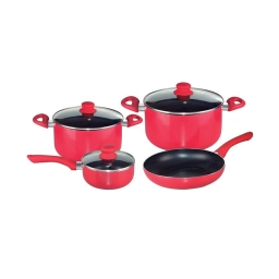 Bater�a de Cocina Cuori Fiamma 7 piezas Antiadherente