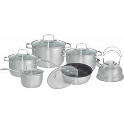 Bater�a de Cocina Cuori Godiva 12 piezas Acero Inoxidable