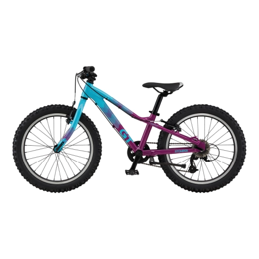 Bicicleta GT Stomper HT Ace Rodado 20 Talle OS Violeta/Celeste