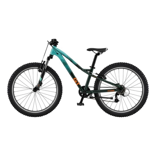 Bicicleta GT Stomper HT PRIME Rodado 24 Talle OS Negro/Celeste