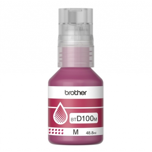Botella de Tinta Brother BTD100M Magenta 48,8 ml Original
