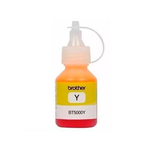 Botella de Tinta Brother BT5001Y Amarilla 50 ml Original