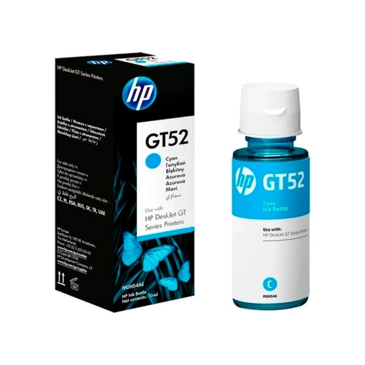 Botella de Tinta HP GT52 Cyan 70 ml Original para Smart Tank